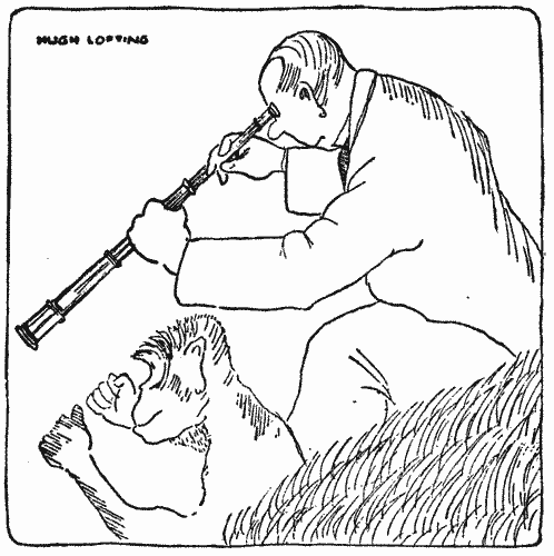 "The Doctor had his telescope out"