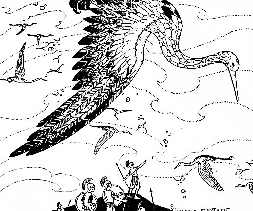 They were constantly at war with the cranes.