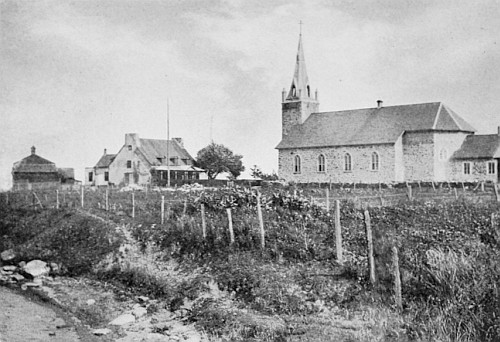 Church and priest's house at St. Regis