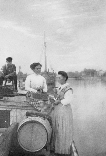 At the entrance to the Lachine Canal