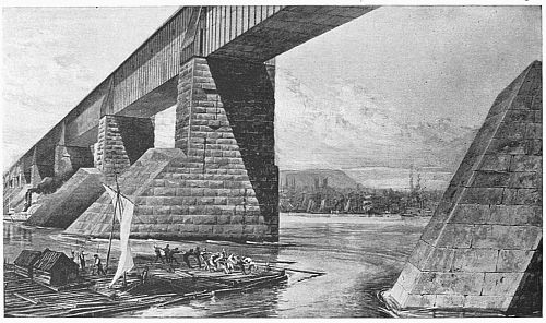 VICTORIA BRIDGE, ON GRAND TRUNK RAILWAY.