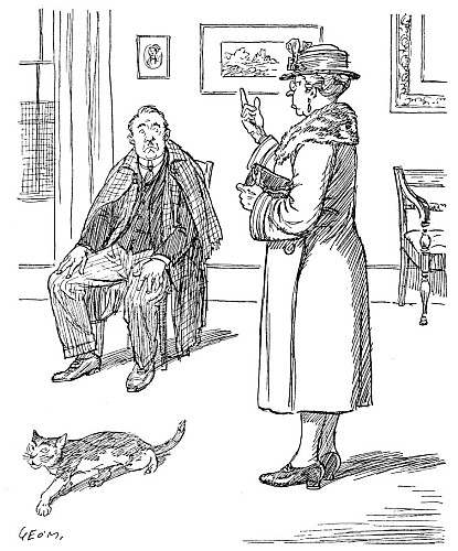 She said for shame Hubert.