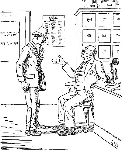 I wish you hadn't taken to stealing postal orders.