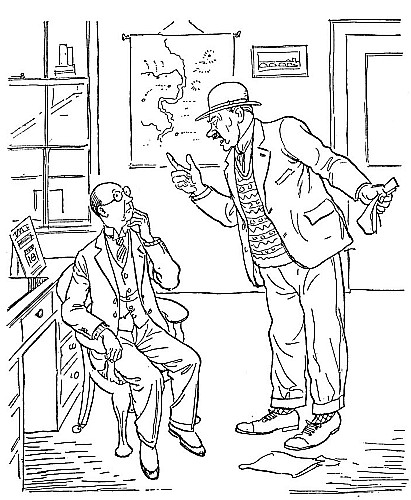 Now Mr. Howkerby was simply furious.