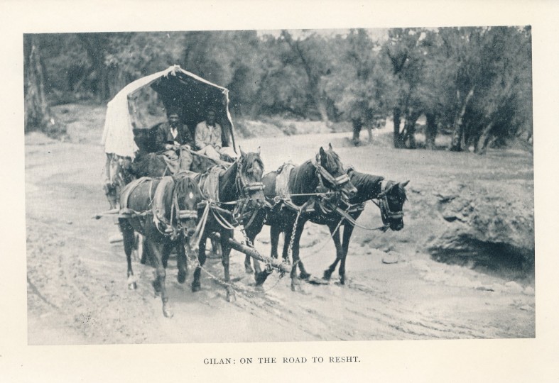 GILAN: ON THE ROAD TO RESHT.