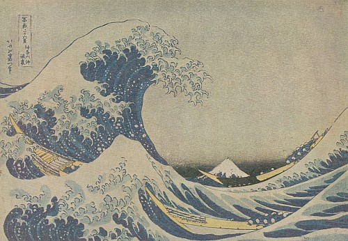 THE HOLLOW OF THE
DEEP SEA WAVE OFF KANAGAWA ON THE TOKAIDO